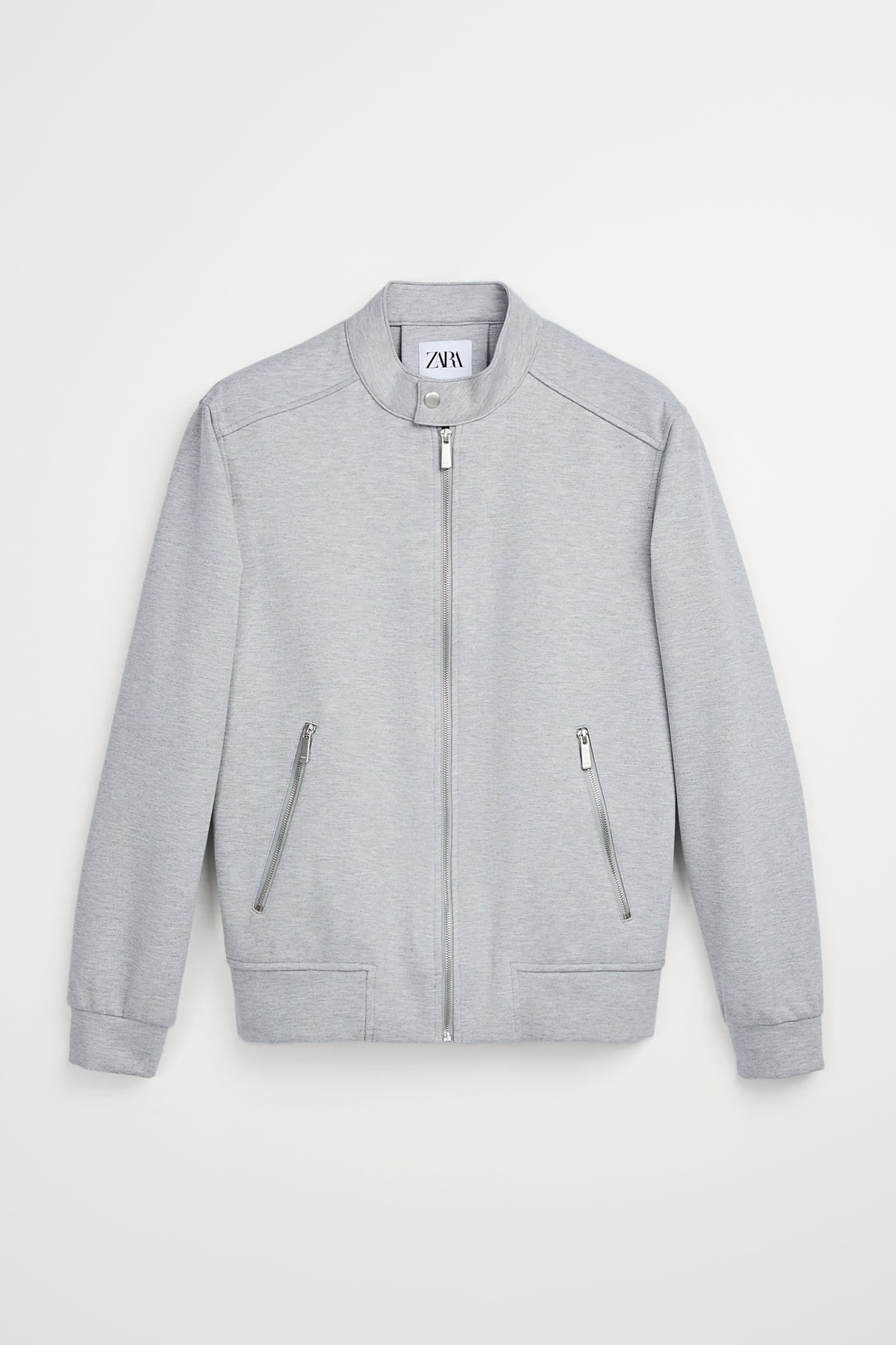 Бомбер Zara L Світло-сірий (0706366803) - фото 2 Бомбер Zara L Світло-сірий (0706366803) - фото 2