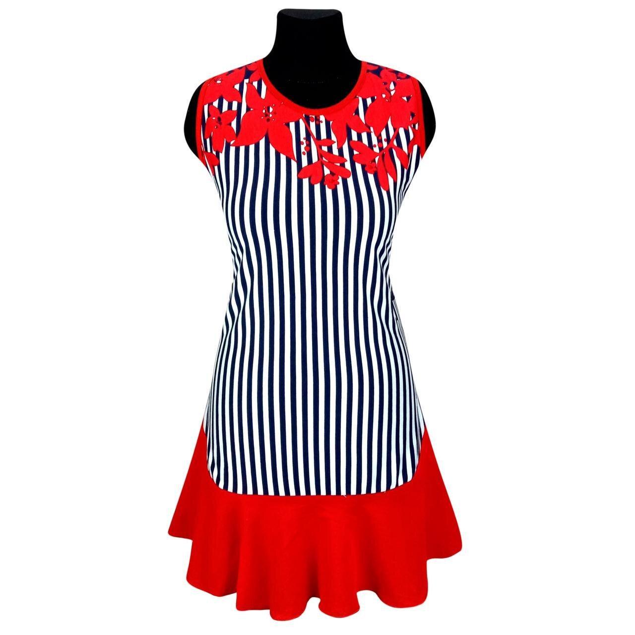 Туніка жіноча 513 Смужка р. 44/46 Червоний (1773561098)