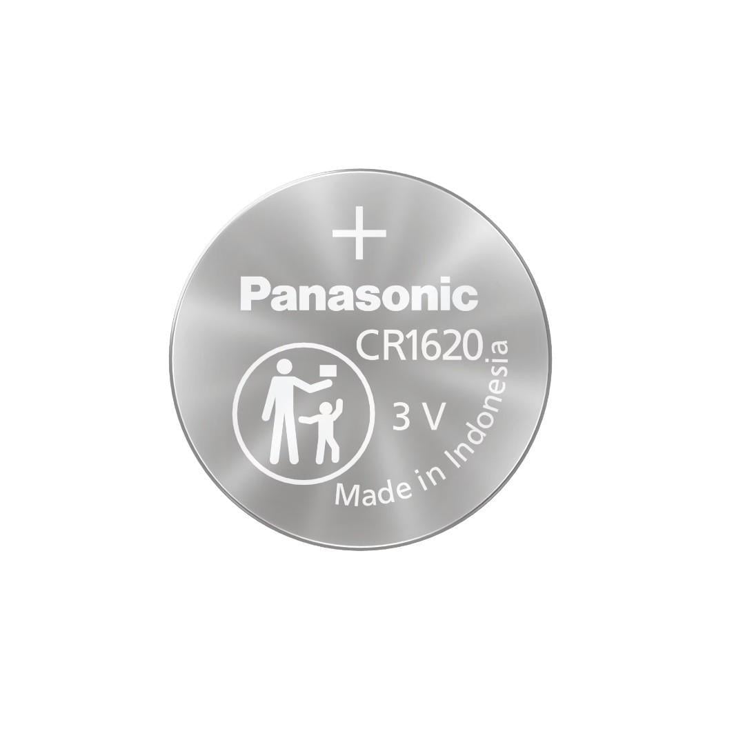 Батарейка Panasonic CR1620 3V 75 mAh Lithium 5 шт. (CR-1620/5BE)