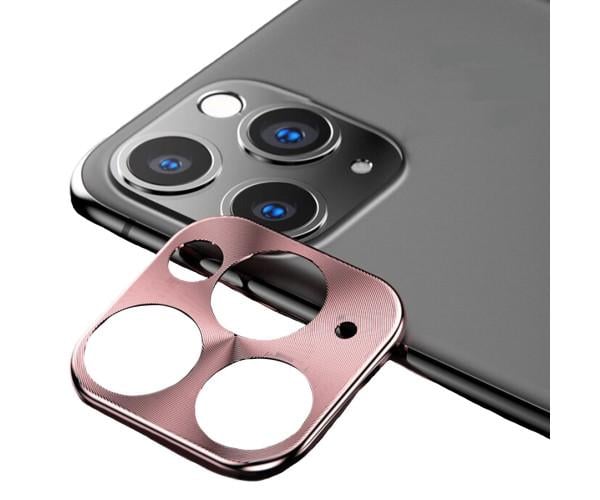 Рамка на камеру захисна Epik Screen Saver Series для Apple iPhone 11 Pro/iPhone 11 Pro Max Рожевий Рамка на камеру захисна Epik Screen Saver Series для Apple iPhone 11 Pro/iPhone 11 Pro Max Рожевий