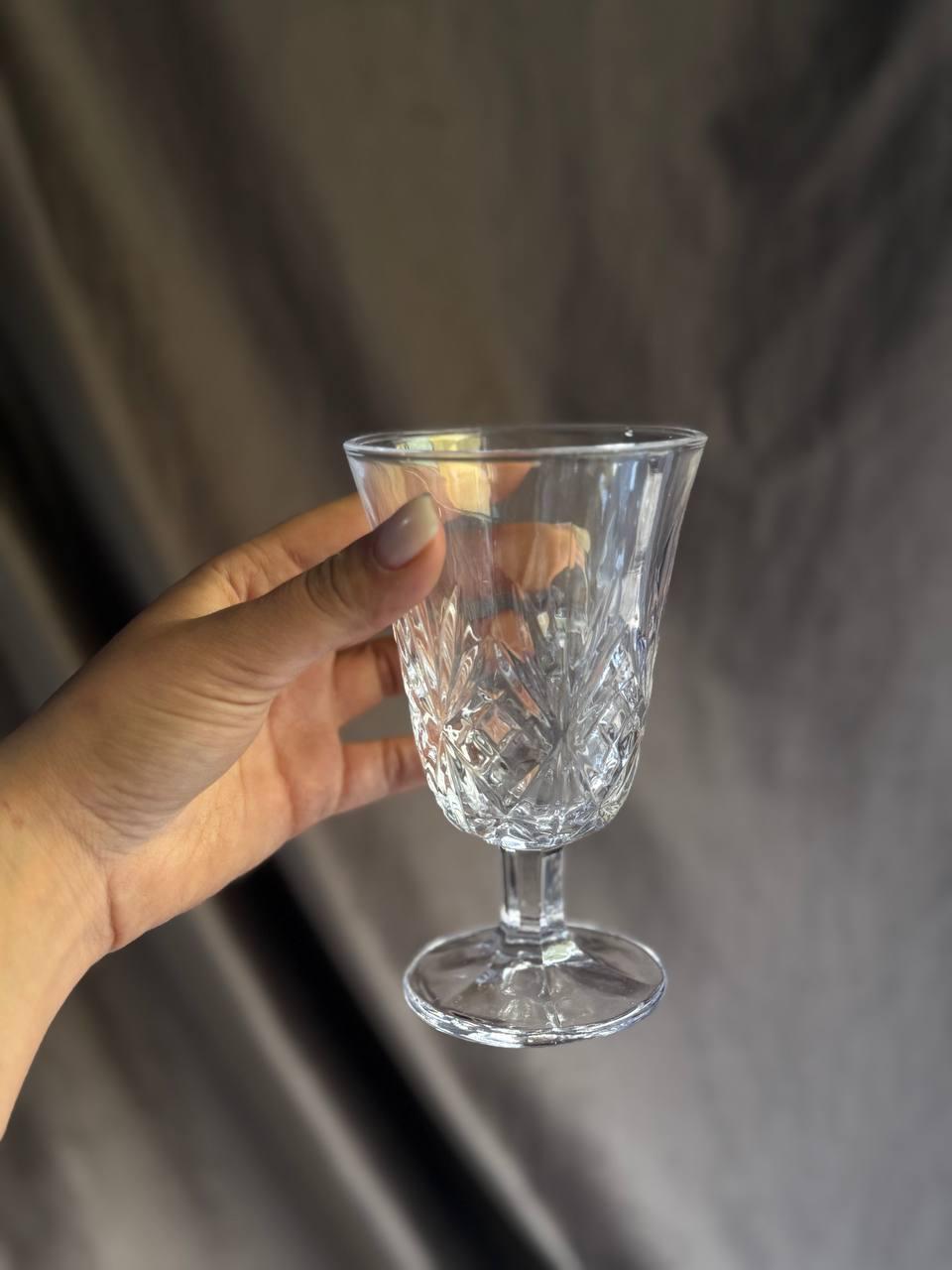 Набір питний скляний YIWU глечик та 6 келихів 1,3 л/220 мл Прозорий (HP-19-38) - фото 5