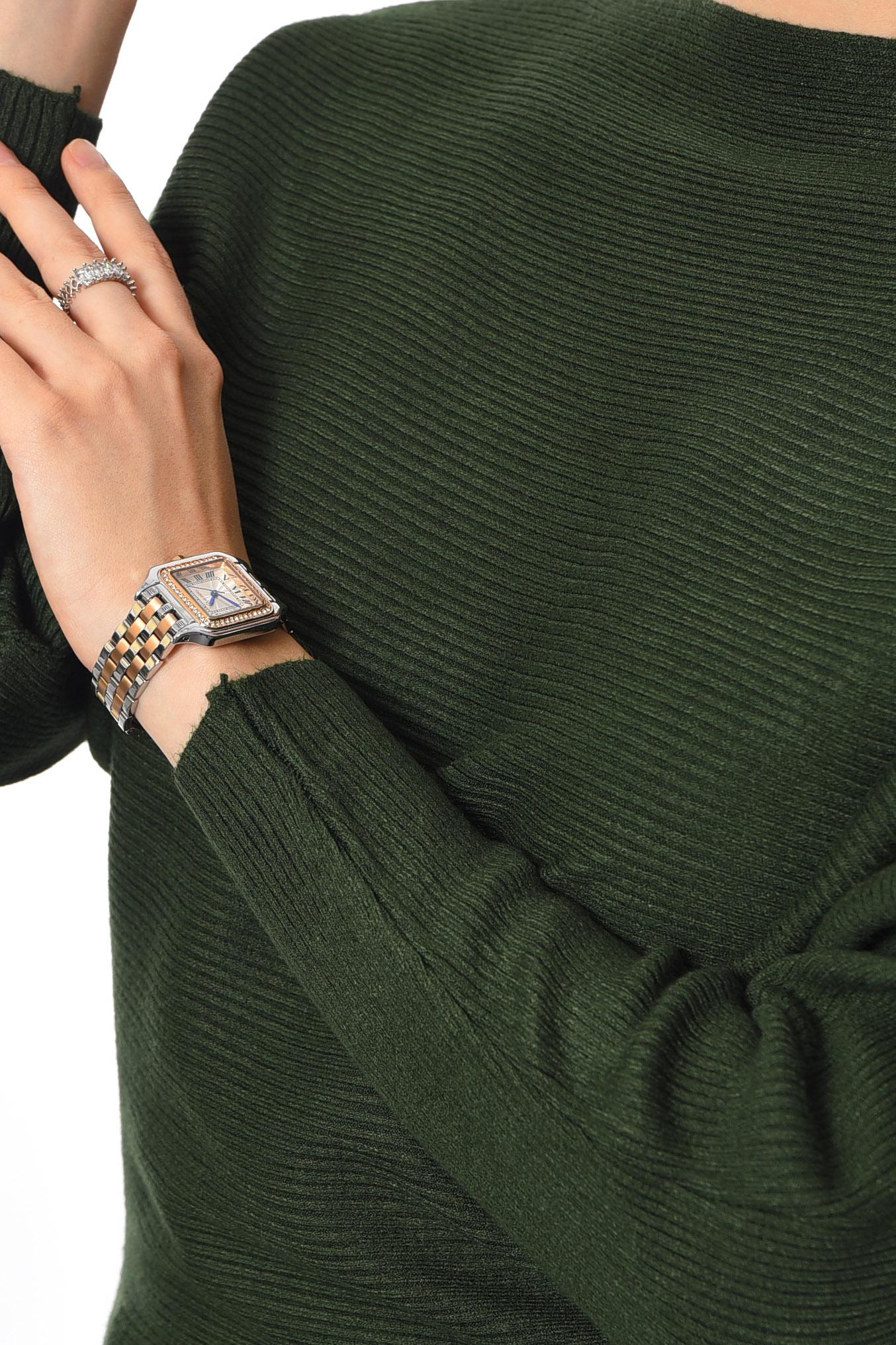 Светр жіночий M-L Хакі (192507) - фото 4 Светр жіночий M-L Хакі (192507) - фото 4