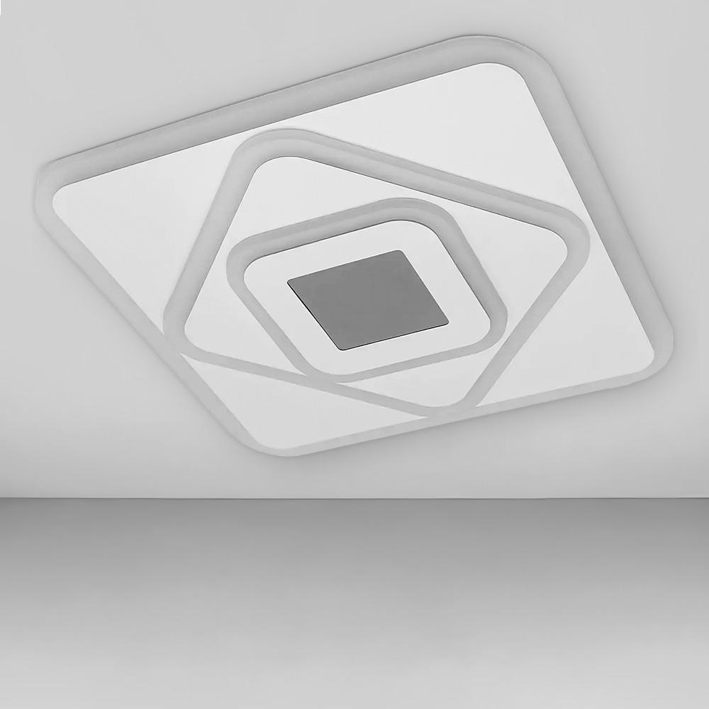 Люстра потолочная Led Light House SL-18689/500 WT 126W/10W-RGB 70х480х480 мм Белый