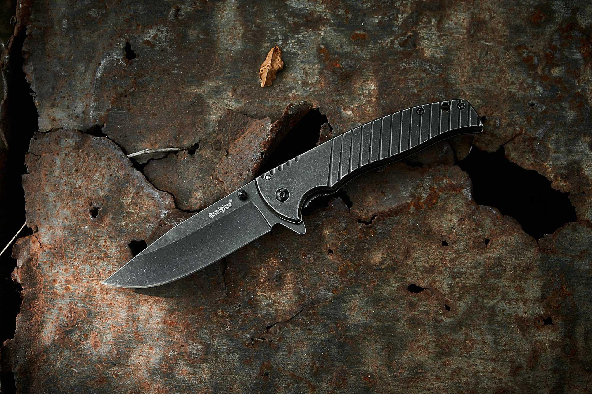 Нож карманный складной Grand Way 95 мм (WK06096) - фото 5