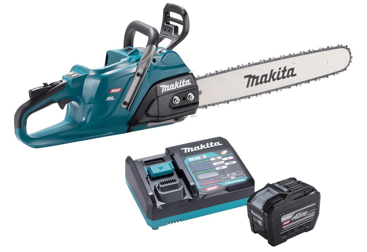 Пила цепная аккумуляторная Makita UC030GE101 50 см 29 м/с 2,8 кВт BL XGT 40 В Пила цепная аккумуляторная Makita UC030GE101 50 см 29 м/с 2,8 кВт BL XGT 40 В