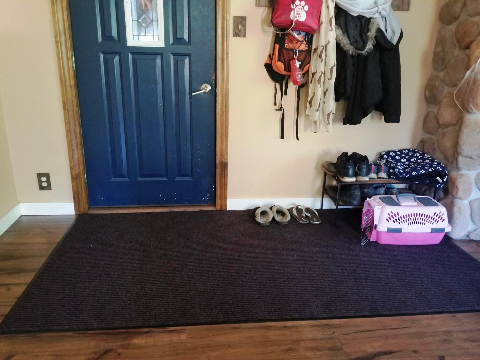 Грязезащитный коврик Пекин на ПВХ основе 900х1500 мм Черный - фото 3 Грязезащитный коврик Пекин на ПВХ основе 900х1500 мм Черный - фото 3