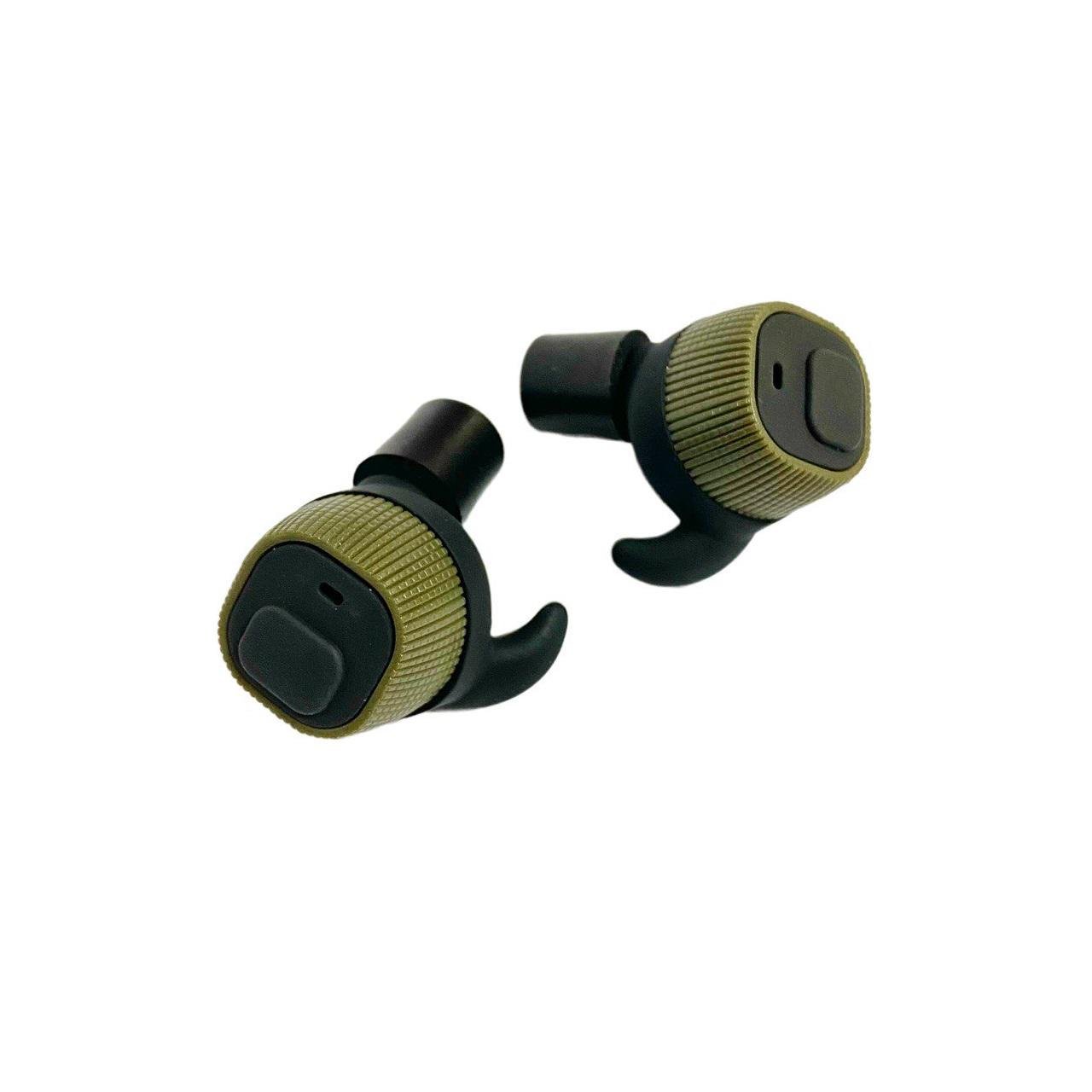 Навушники активні Earmor M20 Tactical Earbuds +NRR22 беруші Олива (12924572) - фото 4