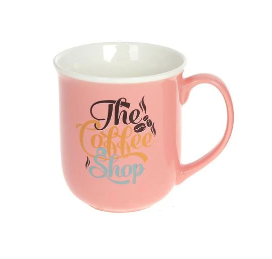 Чашка порцелянова Always Good 380 мл Рожевий