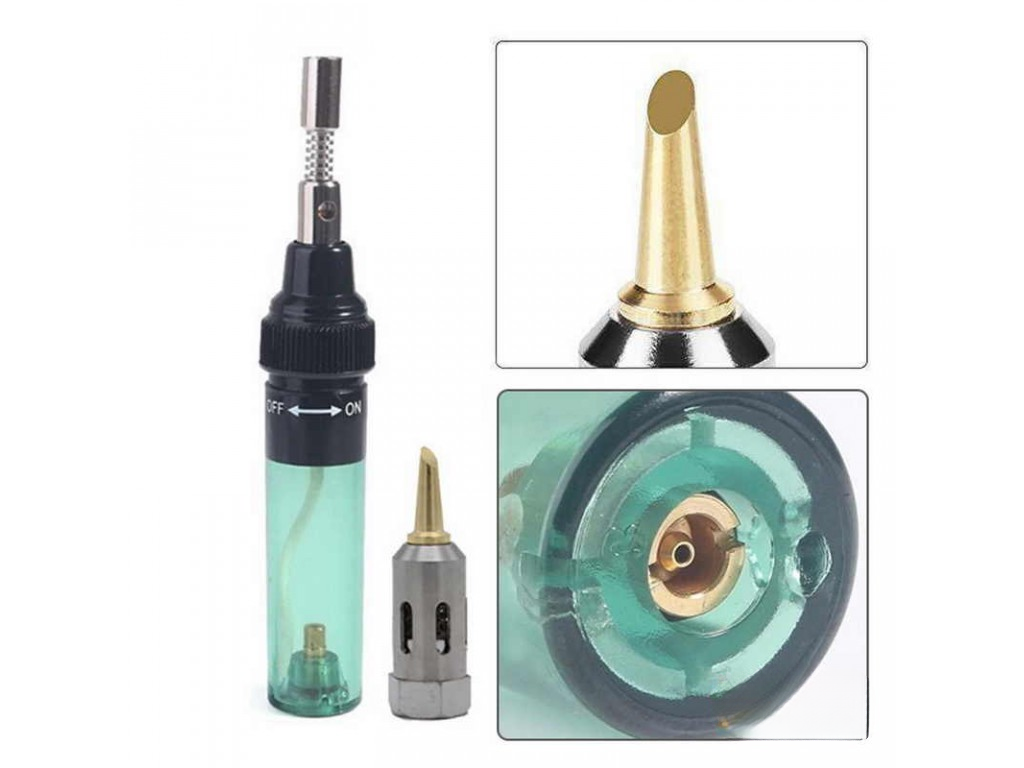 Паяльник газовий HT-F01 для паяння дорогоцінних металів 100-1300°C 80W-120W Зелений (11381js) - фото 8 Паяльник газовий HT-F01 для паяння дорогоцінних металів 100-1300°C 80W-120W Зелений (11381js) - фото 8