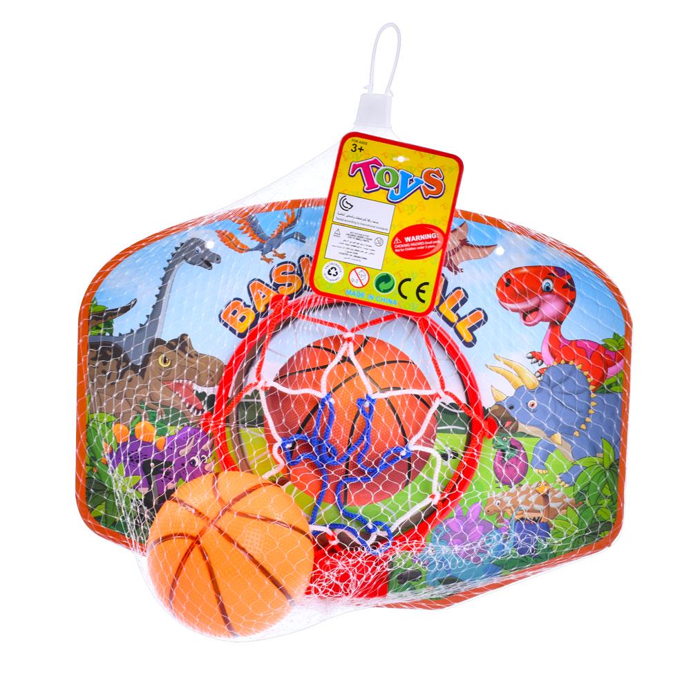 Набор для игры в баскетбол MR 1180-2 Динозавры - фото 3 Набор для игры в баскетбол MR 1180-2 Динозавры - фото 3
