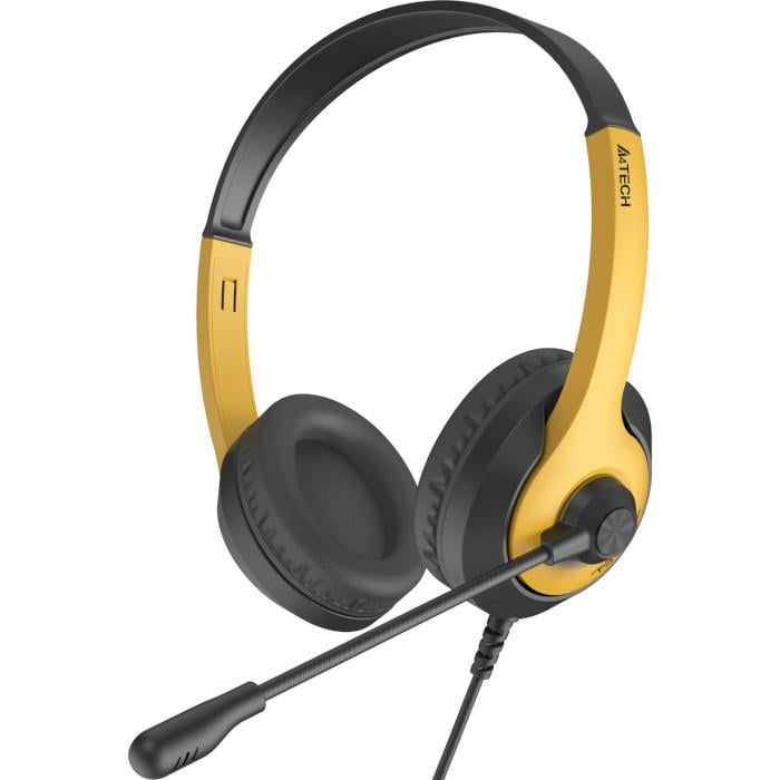 Наушники игровые A4Tech FH100U Bumblebee USB-A Black/Gold (34964967)