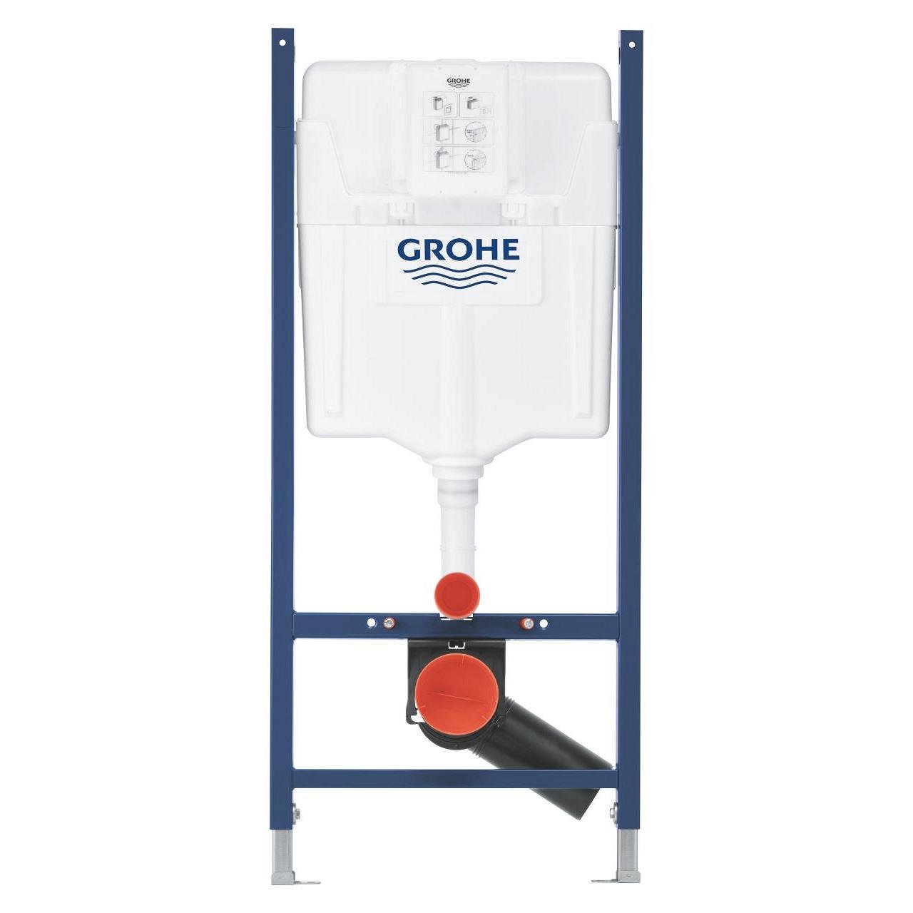 Інсталяційна система для унітазу Grohe Rapid SL UA388400WG (168806) - фото 4