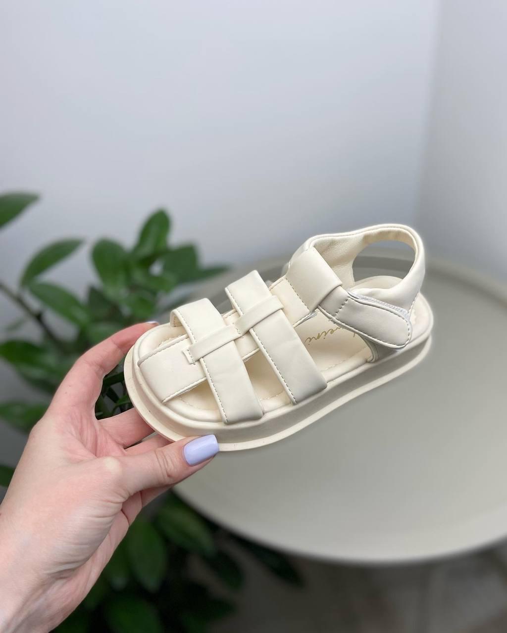 Босоножки детские р. 30 Бежевый (946) - фото 2 Босоножки детские р. 30 Бежевый (946) - фото 2