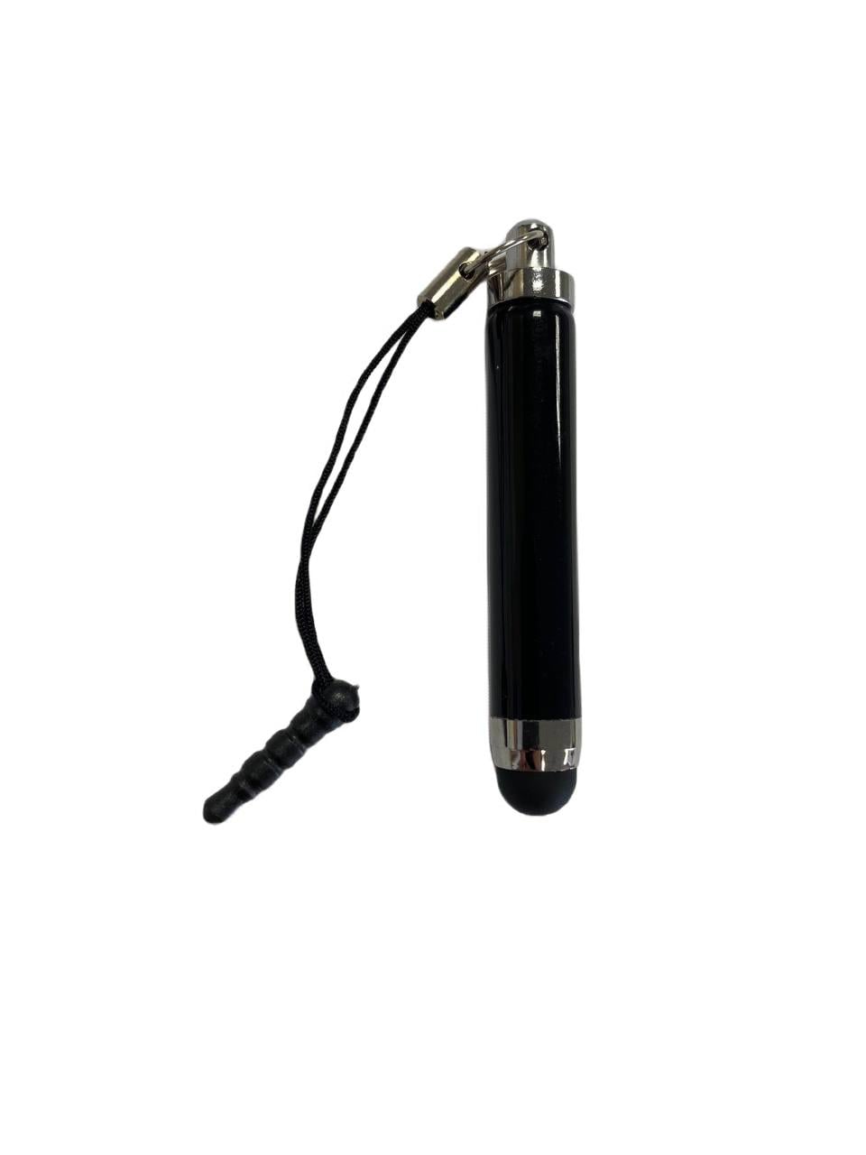 Стилус-брелок емкостной выдвижной Black