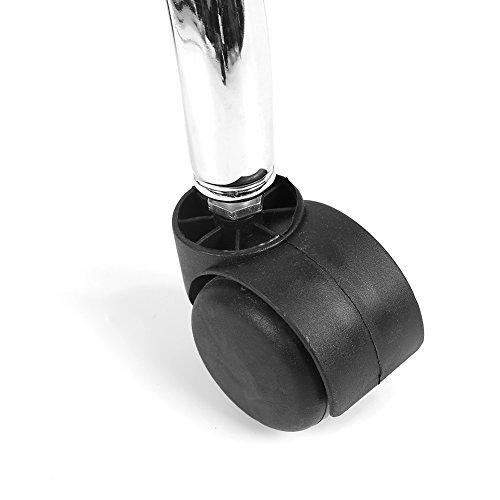 Стул для салонов красоты YRE с регулируемой высотой на колесах 44-57 см Черный - фото 4 Стул для салонов красоты YRE с регулируемой высотой на колесах 44-57 см Черный - фото 4