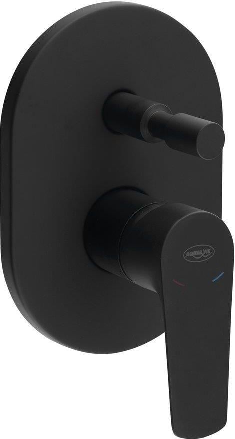 Змішувач для душу Aqualine Lotta Black (LT742B)