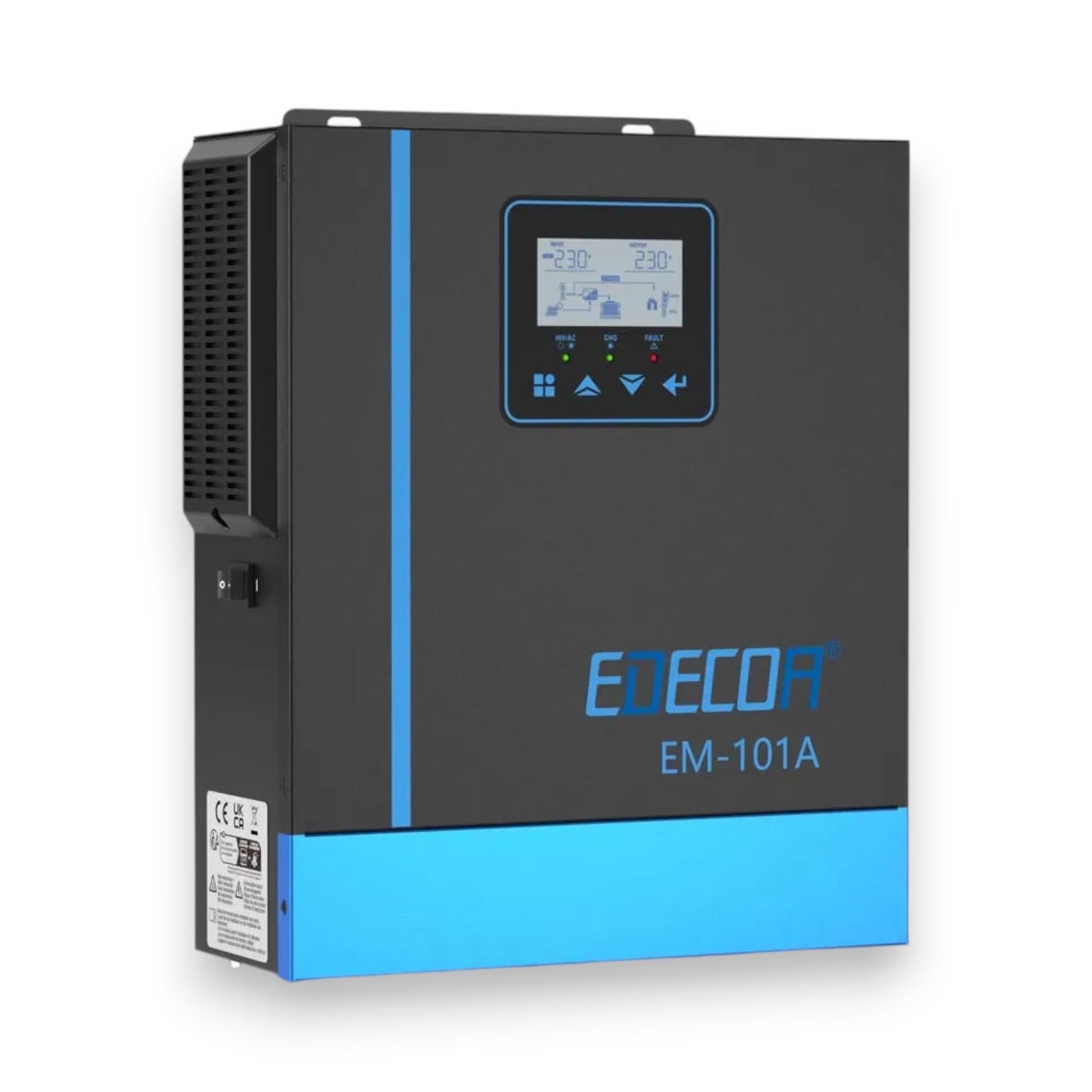 Солнечный инвертор Edecoa EM-101A 12 V/1000 W