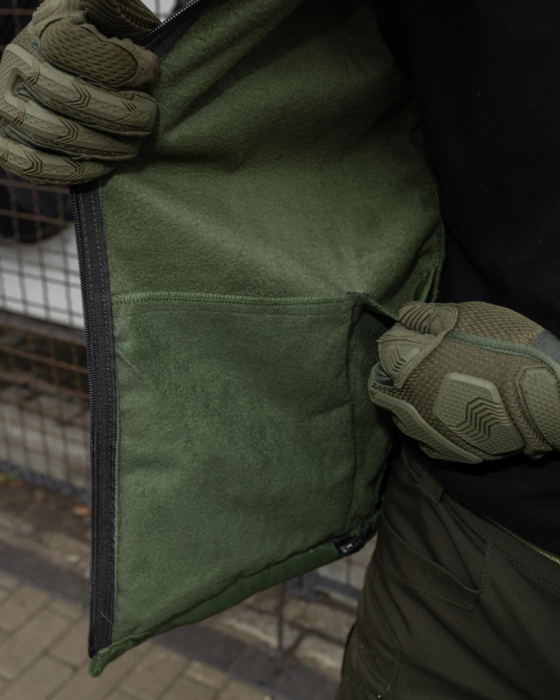 Куртка Bezet Softshell Basic M Хаки - фото 4 Куртка Bezet Softshell Basic M Хаки - фото 4