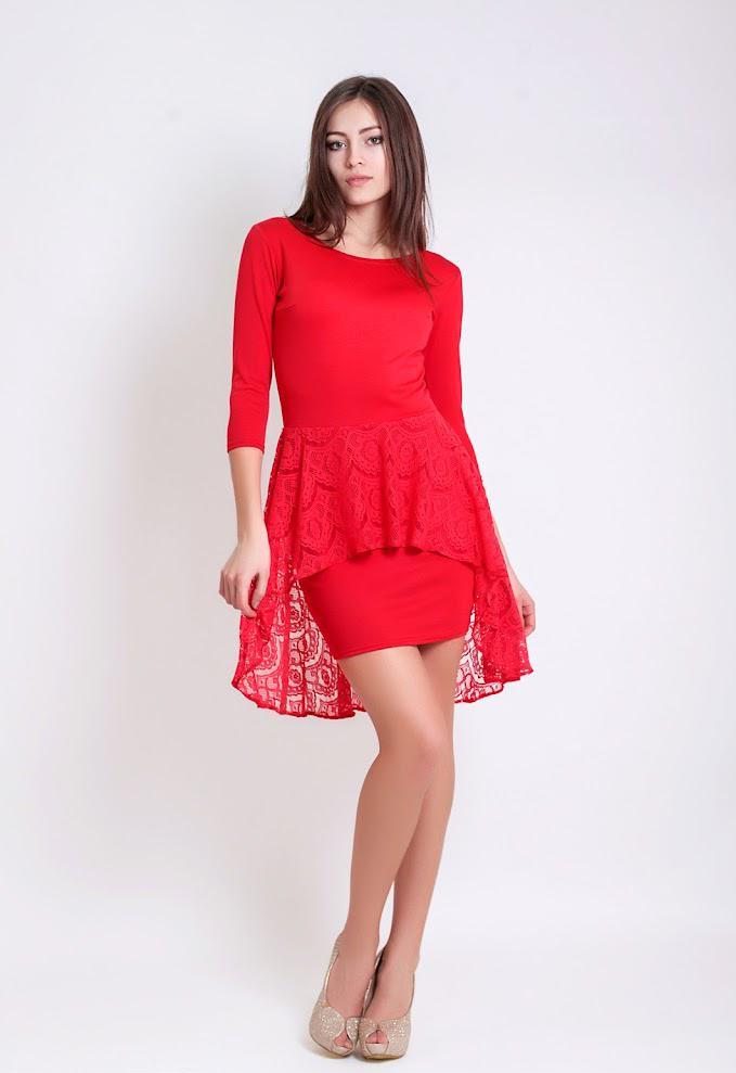 Платье женское Podium Marena 21063-RED L Красный