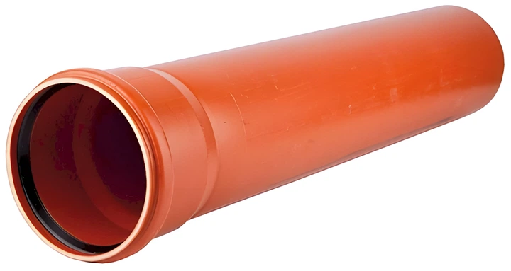 Труба зовнішня каналізаційна ARMAKAN ПВХ 160х4,0 х 1000 (RR160011-Z)