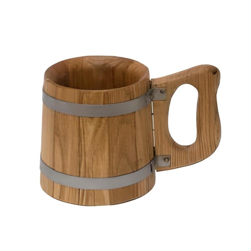 Кружка пивная дубовая 0,5 литра (DR012516)