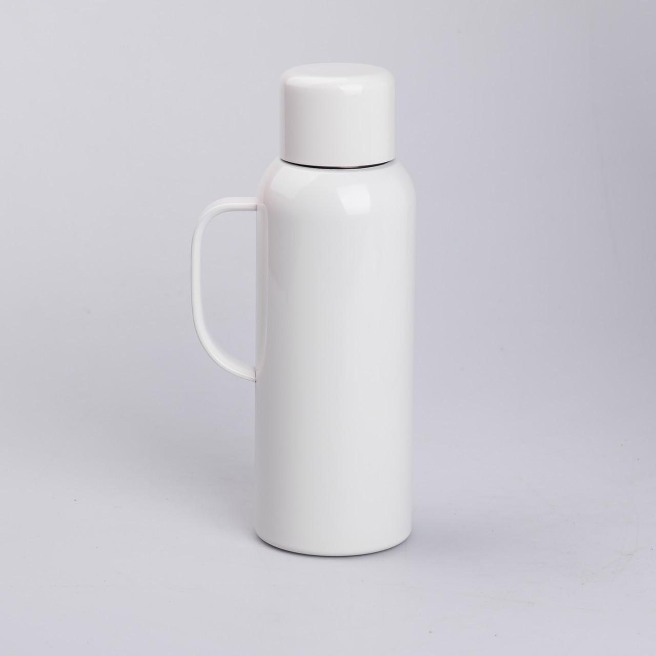 Термос Vacuum с датчиком температуры на 820 мл Белый (2431237176) - фото 2