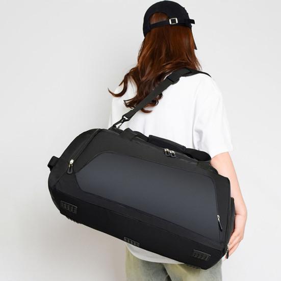 Спортивна сумка з плечовим ременем для спорту 57x26x30 см Чорний (CZYP-751B) - фото 2 Спортивна сумка з плечовим ременем для спорту 57x26x30 см Чорний (CZYP-751B) - фото 2