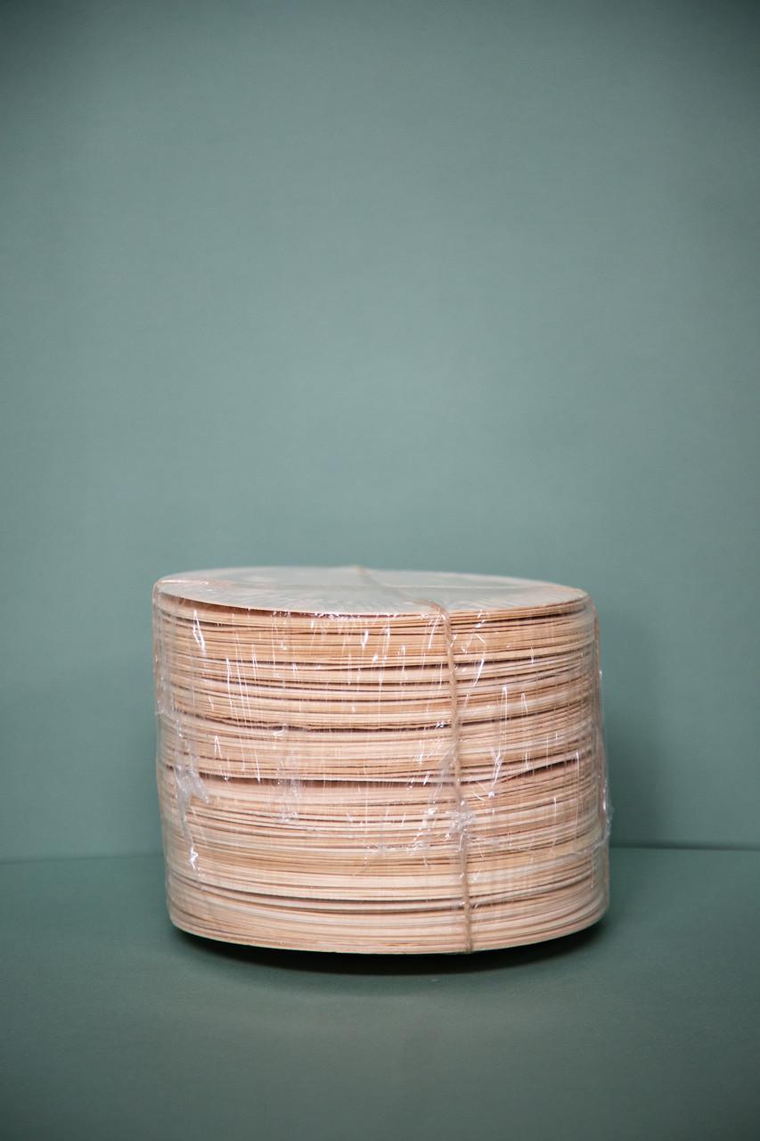 Одноразовые тарелки LISKO одноразовые деревянные 18 см 100 шт. (00000000171) - фото 4 Одноразовые тарелки LISKO одноразовые деревянные 18 см 100 шт. (00000000171) - фото 4