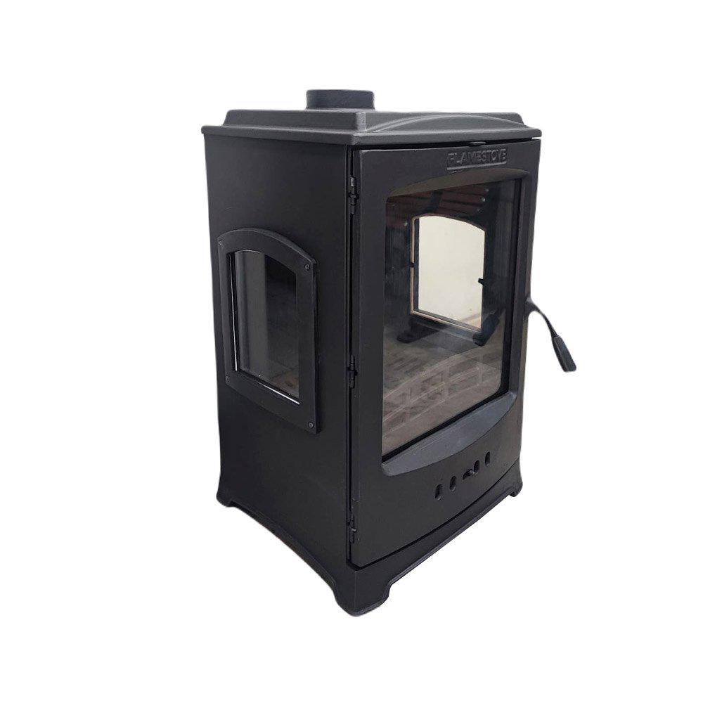 Печь чугунная Flame Stove Lodi Lux с боковой дверцей (FS-202YK) - фото 2