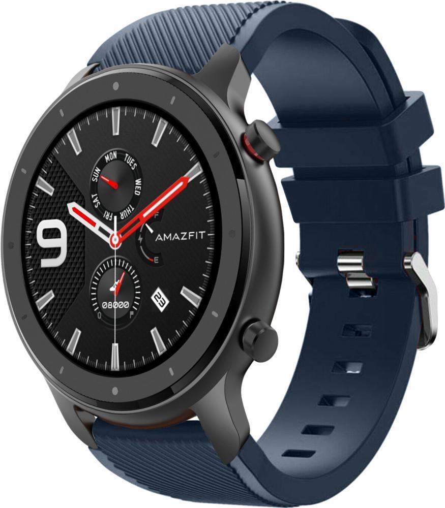 Ремешок Cross для Amazfit GTR 47 мм Dark blue (16078) Ремешок Cross для Amazfit GTR 47 мм Dark blue (16078)