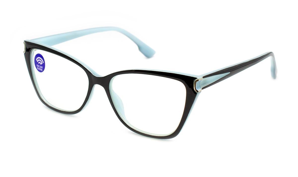 Окуляри для зору в пластиковій оправі Verse 24013-C1 Blue Blocker +2,00 (283241322)