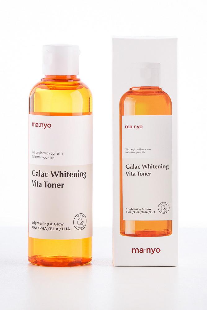 Тонер осветляющий с галактомисисом и витаминным комплексом Manyo Factory Galac Whitening Vita Toner 210 мл (1428917824)
