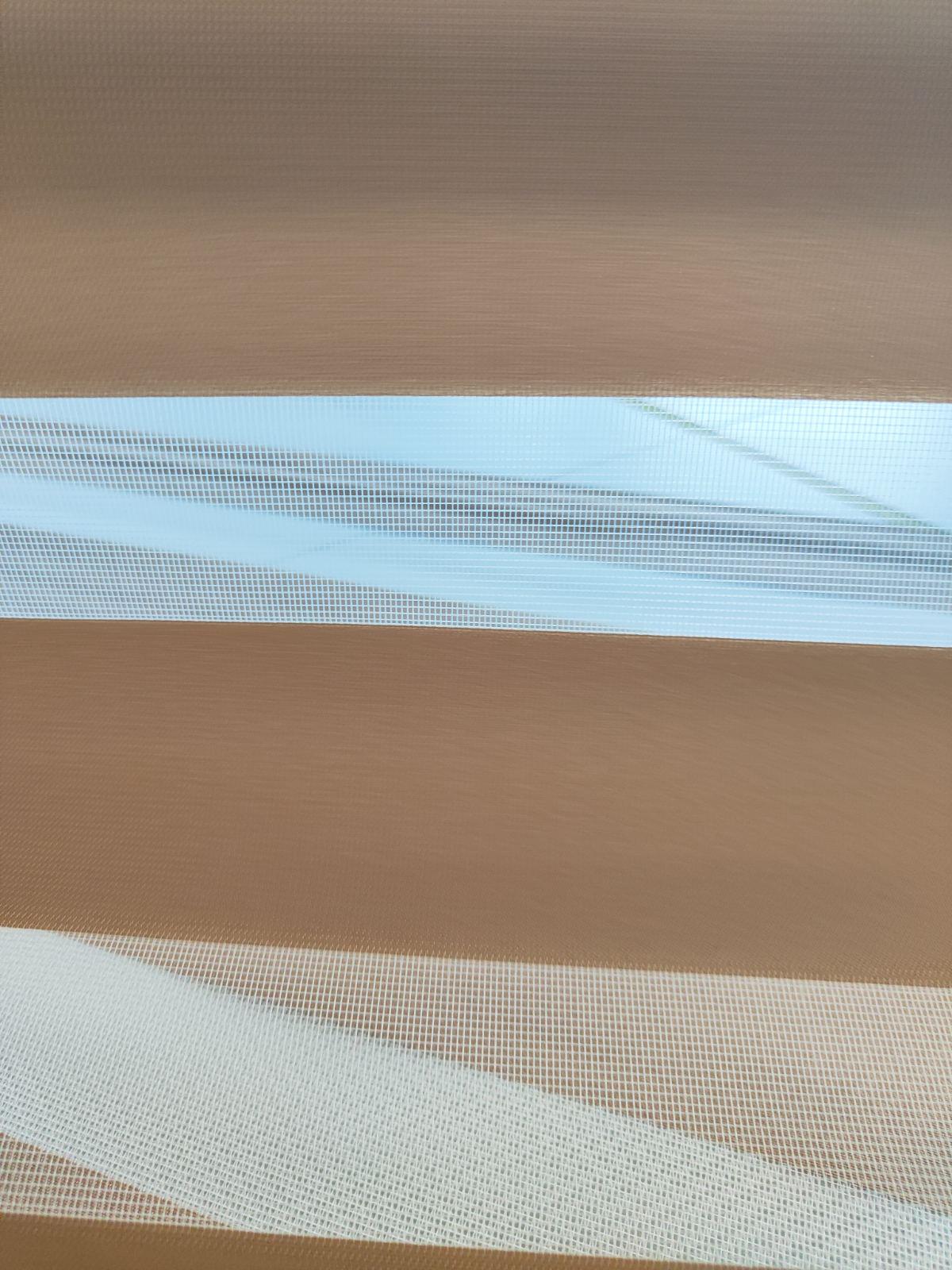 Рулонная штора день-ночь Franz Deco ВН-1003 открытого типа 25х160 см Капучино (DN10103561) - фото 2 Рулонная штора день-ночь Franz Deco ВН-1003 открытого типа 25х160 см Капучино (DN10103561) - фото 2