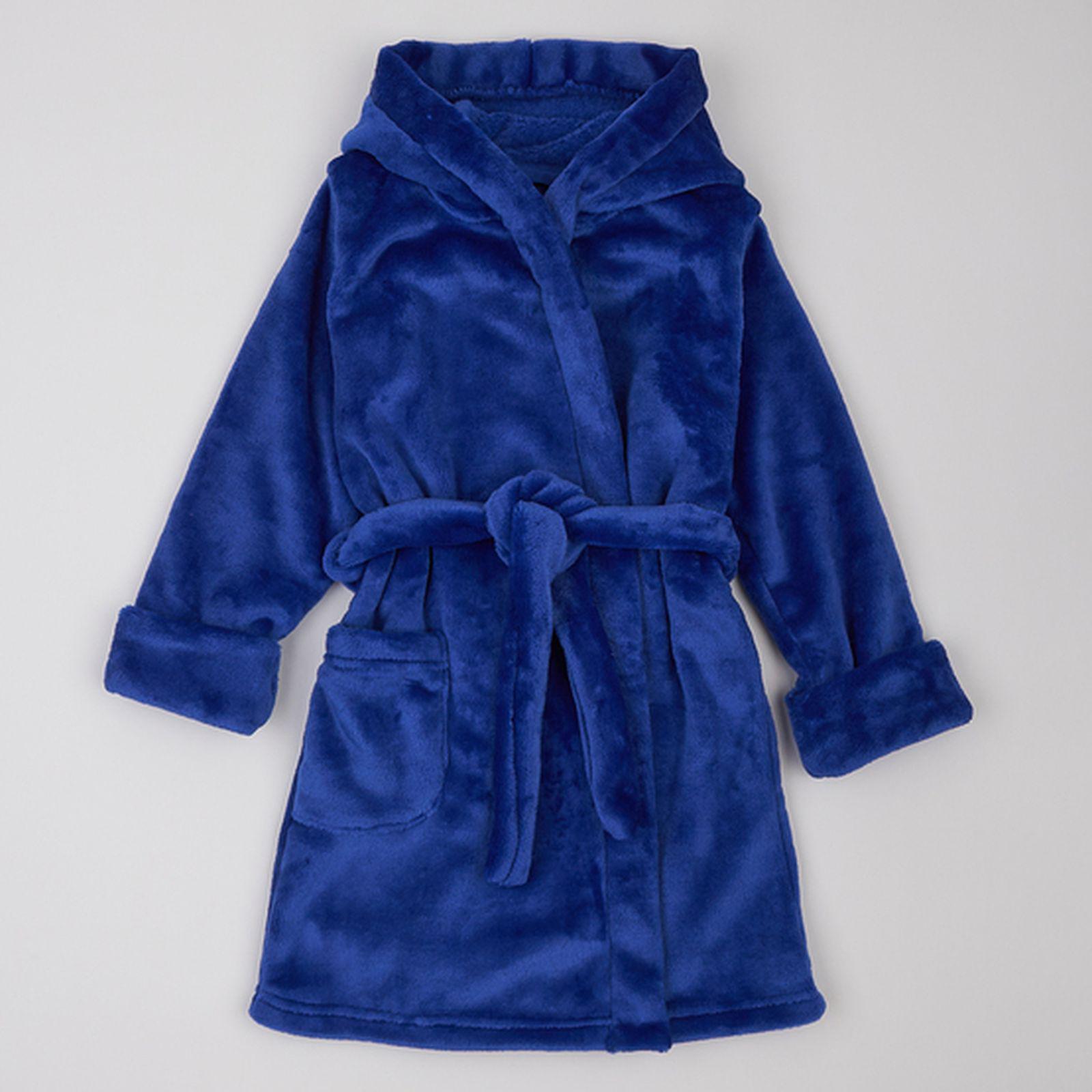 Халат дитячий ЛяЛя 16МХ102 128 см Волошковий (26000922)