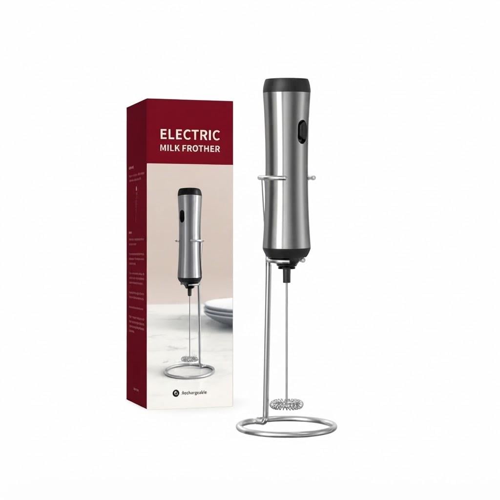 Спінювач молока Electric Milk Frother акумуляторний електричний (37694658) Спінювач молока Electric Milk Frother акумуляторний електричний (37694658)