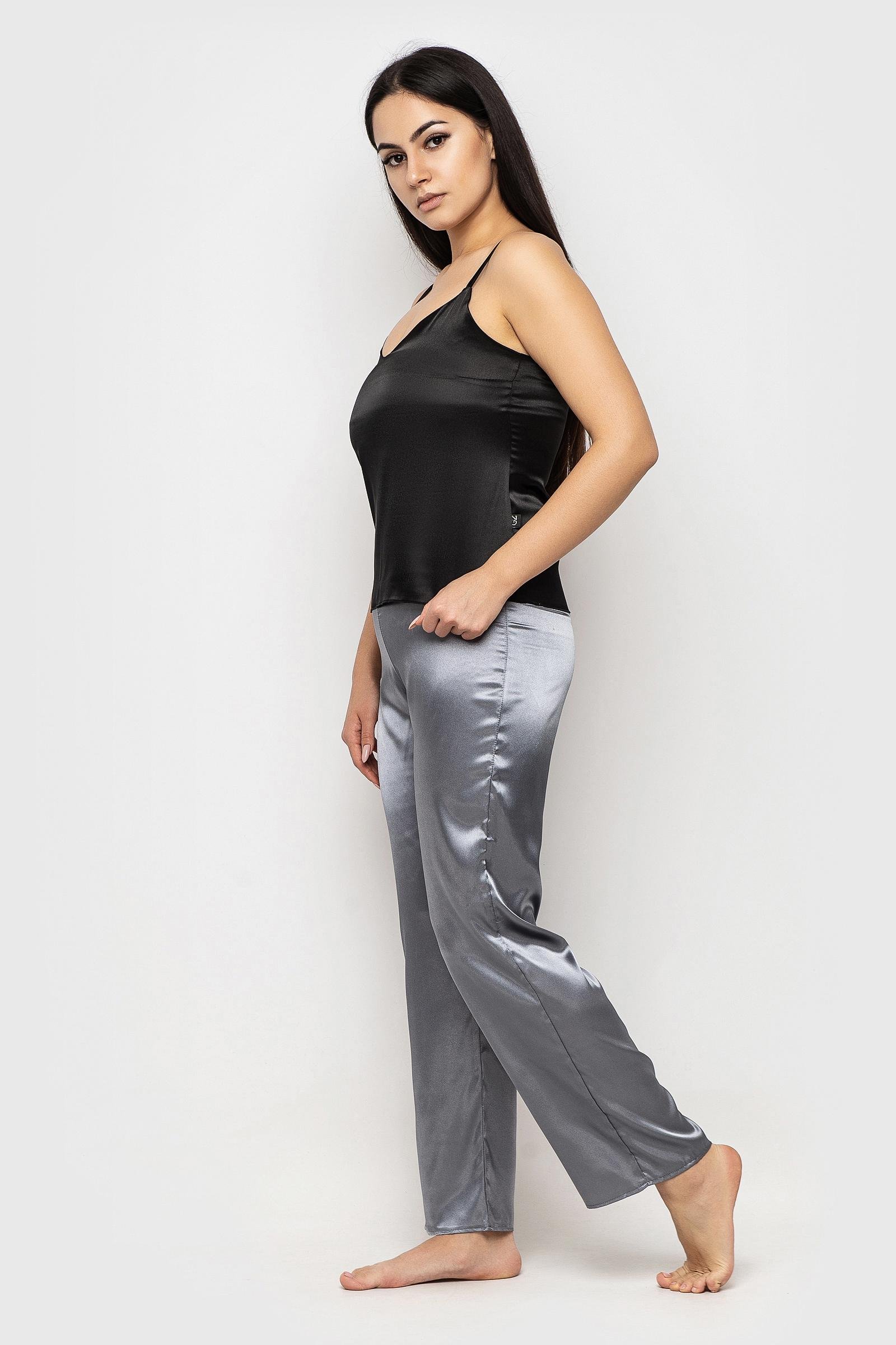 Брюки Шелк Ghazel р. 44 Cерый (0301ш) - фото 2 Брюки Шелк Ghazel р. 44 Cерый (0301ш) - фото 2