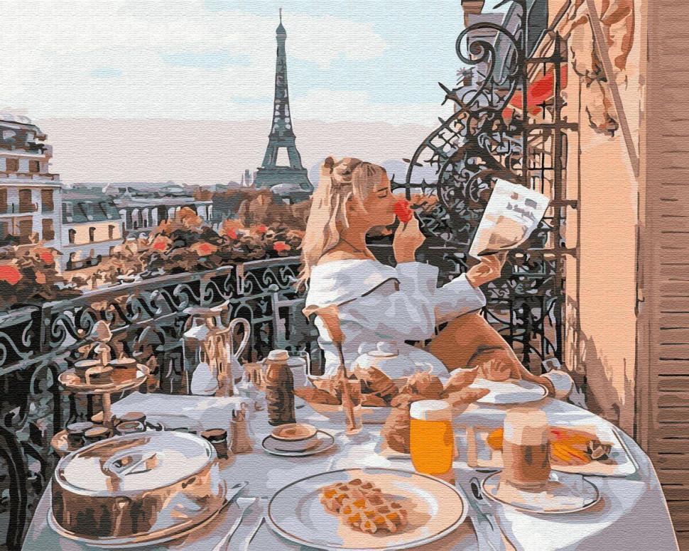 Картина по номерам Brushme "Утренние новости" 40х50 см (BK-GX34586)