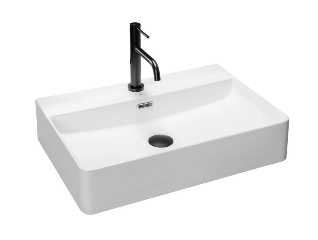 Умывальник Rea GINA 50 накладной Белый (Rea-U0676)