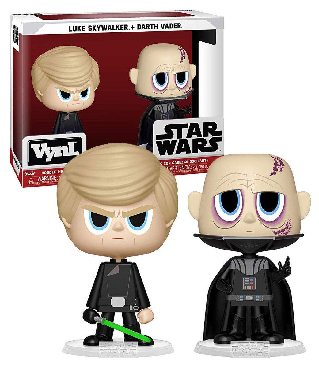 Набор фигурок Funko Pop Darth Vader and Luke Star Wars 10 см (SW DB LS) - фото 2