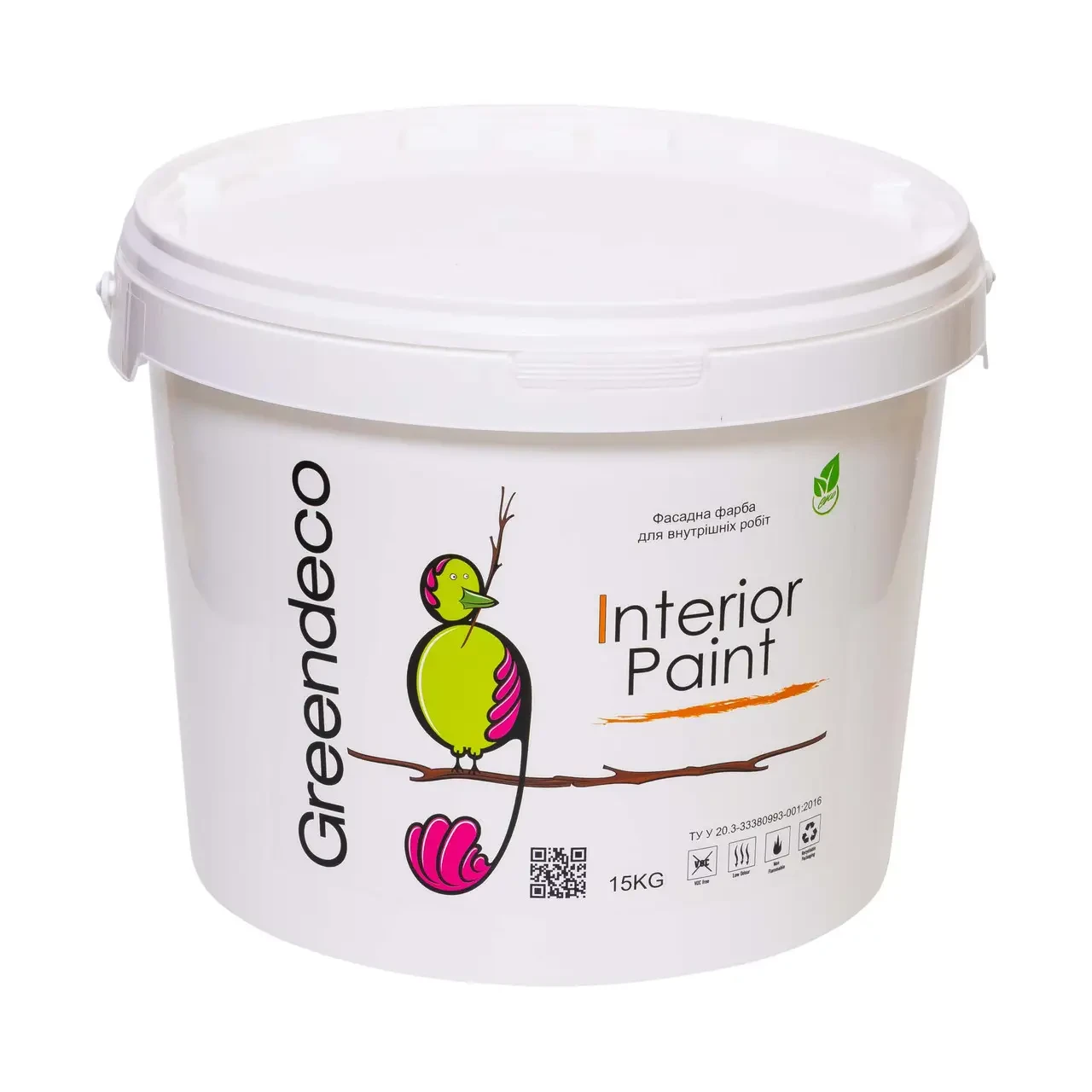 Краска интерьерная Greendeco Interior Paint 15 кг