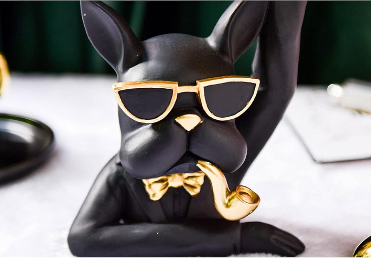 Статуетка-піднос для декору кімнати 21x21x19 см - фото 4