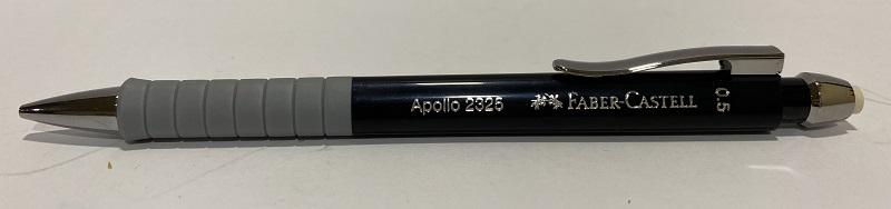 Олівець механічний Apollo 2325 0,5 мм Чорний (232504) - фото 2 Олівець механічний Apollo 2325 0,5 мм Чорний (232504) - фото 2