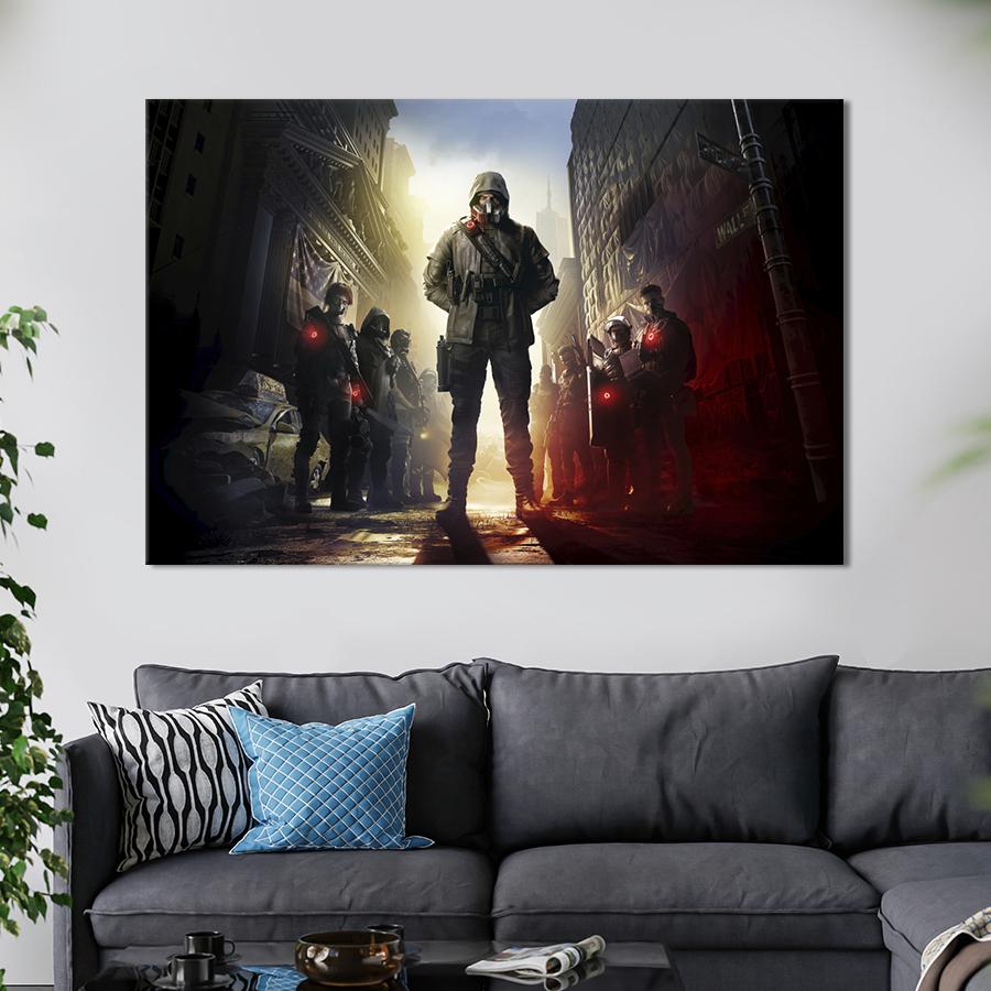 Картина на холсте The Division: Воители Нью-Йорка 75x50 см (1522-1)