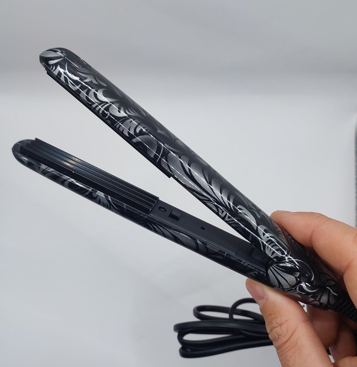 Праска гофре міні для волосся ДенІС professional прикоренева Чорний (1453071461) - фото 3 Праска гофре міні для волосся ДенІС professional прикоренева Чорний (1453071461) - фото 3