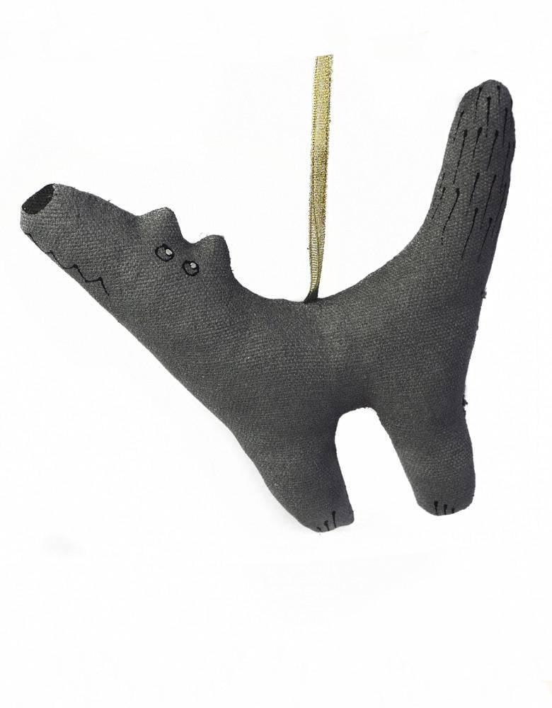 Сувенір Вовк з ароматом ванілі текстильний ручної роботи