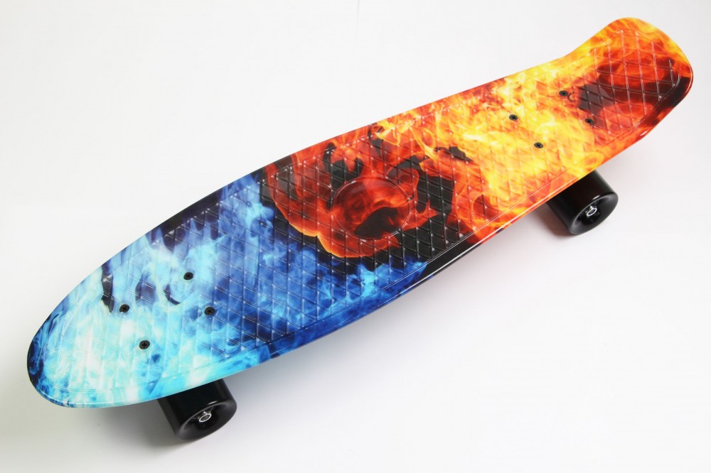 Пенниборд Penny Style Nickel 28" Long Fire Blue (2T2015) Пенниборд Penny Style Nickel 28" Long Fire Blue (2T2015)