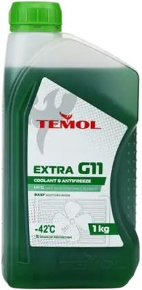 Рідина охолоджуюча Temol Extra G11 1 кг Green