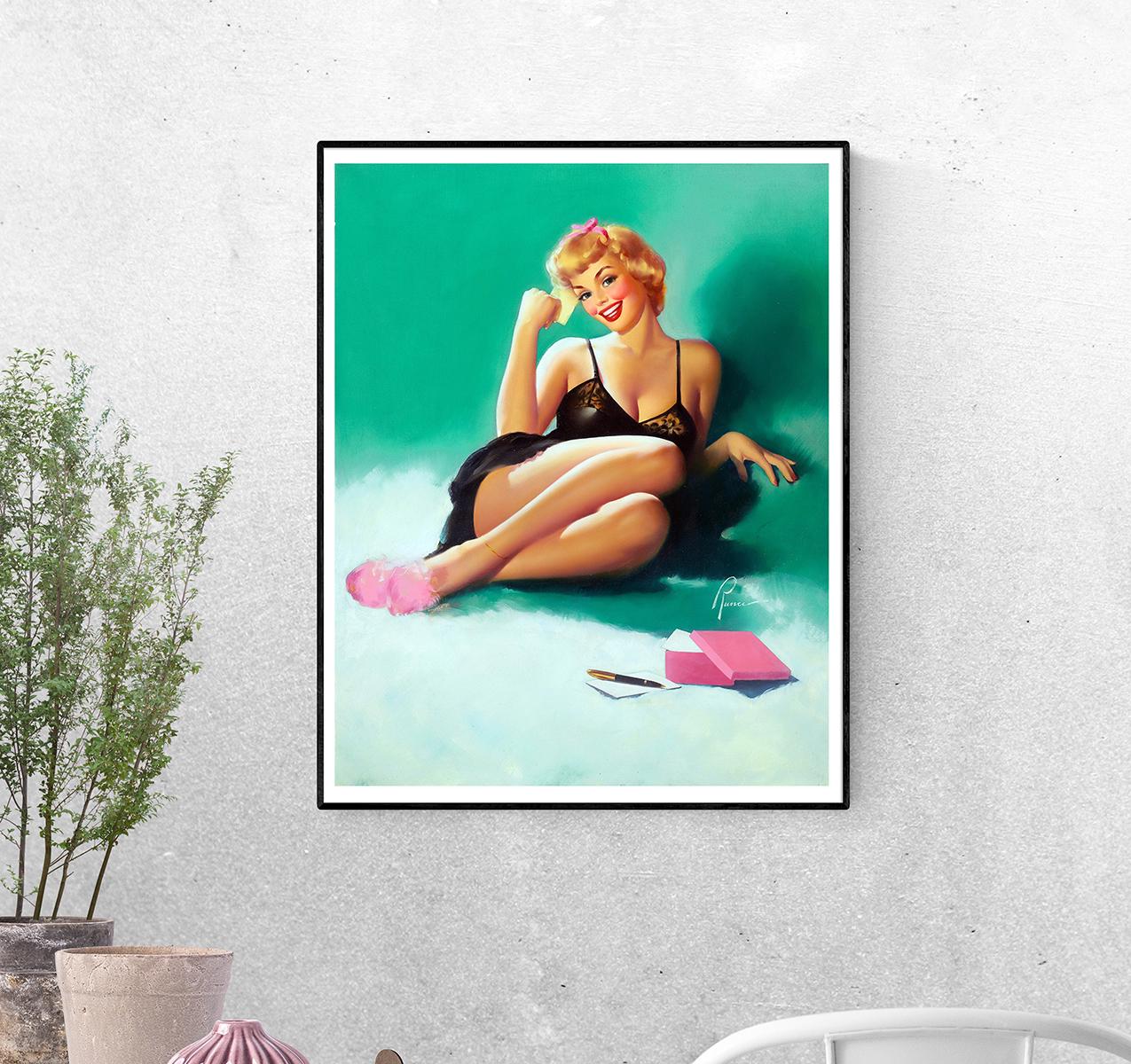 Постер Записочки Эдварда Рунчи формат А-0 (pin_up010290_Poster)