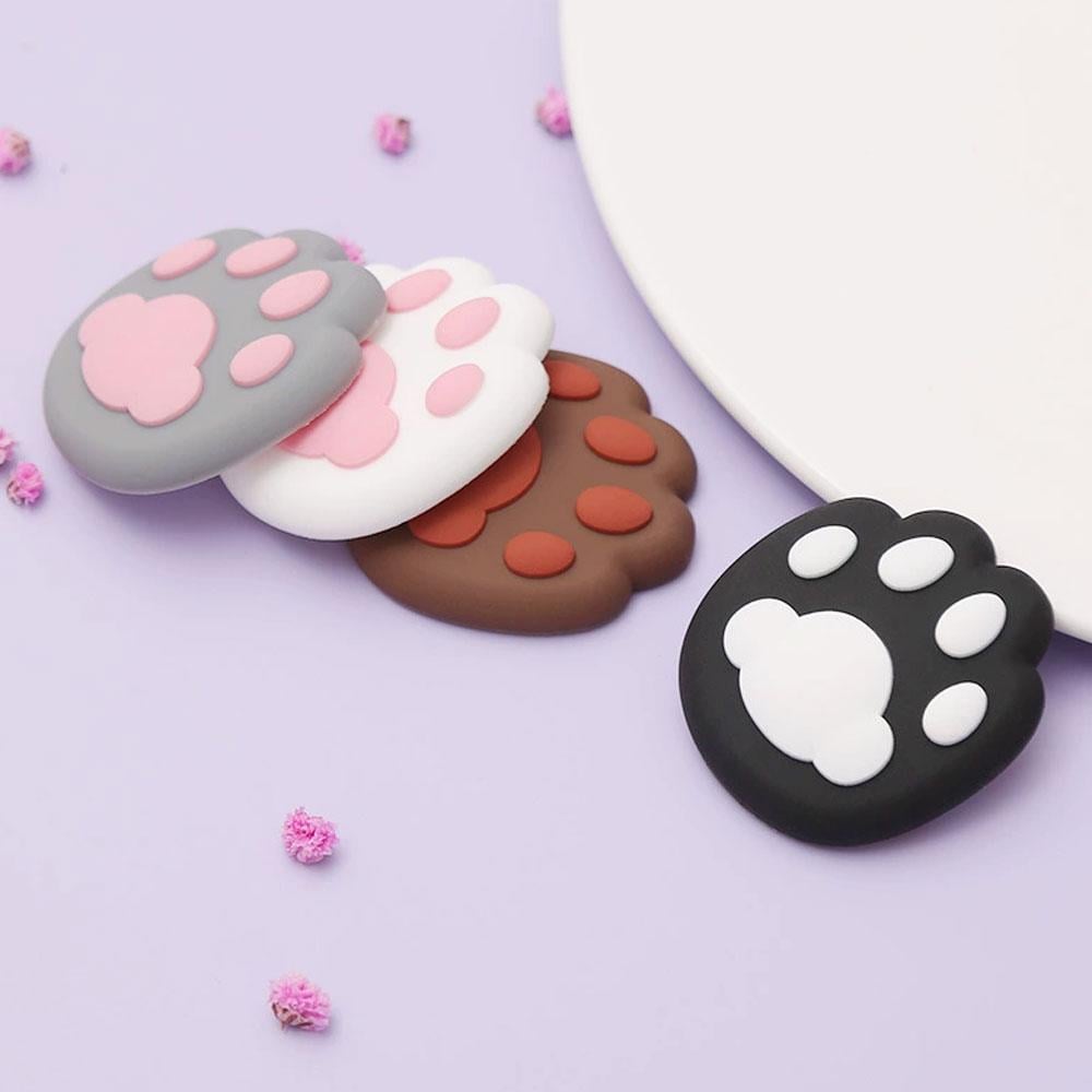 Стопор для дверей у формі котячої лапки самоклеючий 4,5x4,5 см Білий (NR0260_1) - фото 6 Стопор для дверей у формі котячої лапки самоклеючий 4,5x4,5 см Білий (NR0260_1) - фото 6