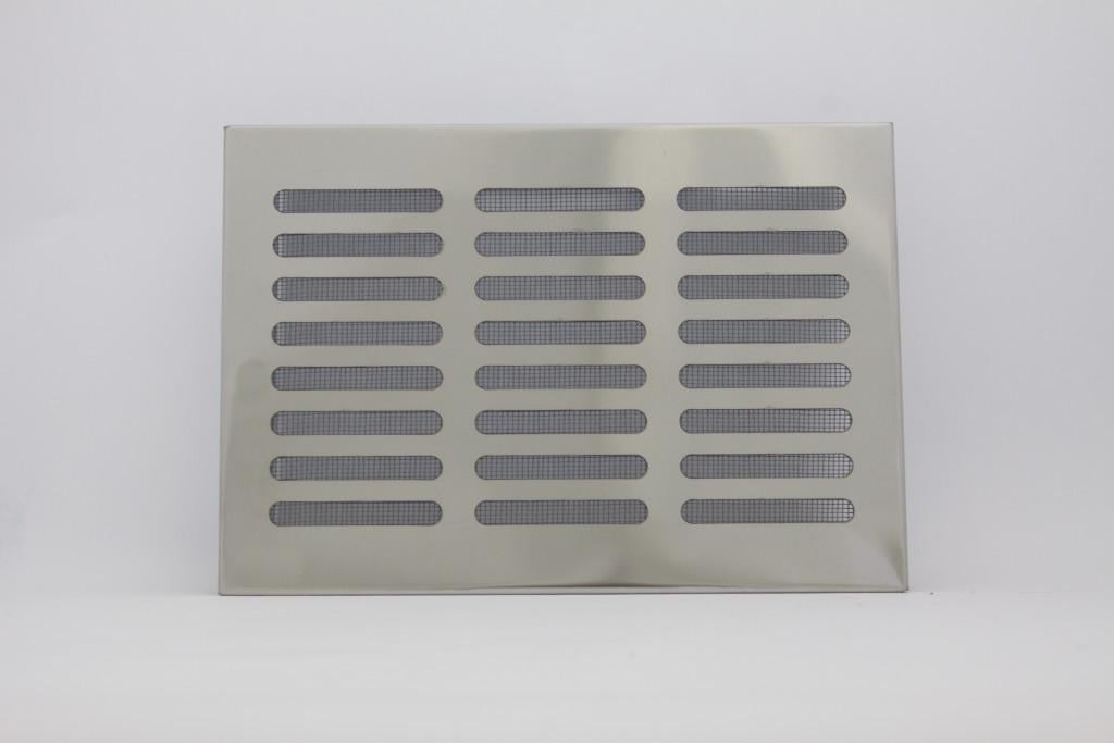 Вентиляційні решітки 17х24 см Нержавіюча сталь (13125029)